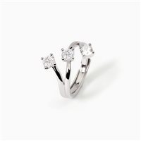 Anello Mabina Donna TRILOGY in Argento Zircone 523290 - 523290